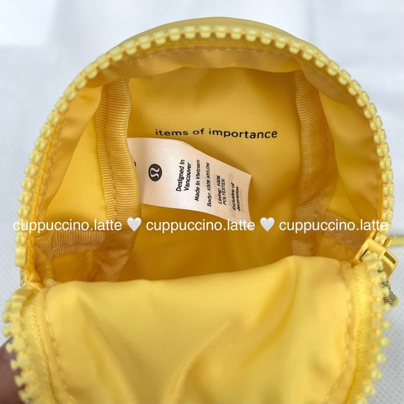 💛SOLD OUT🍋Lululemon Athletic City Adventurer Backpack Nano - Sunray Yellow - Picture 5 of 13